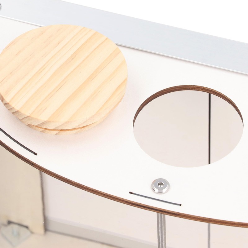 Gugxiom Window Bird Feeder with 180° Clear View, Window Insert