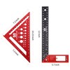 LARMEIL Rafter Square 7 Inch and Framing Square 12 Inch