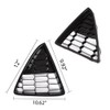 G-PLUS Front Bumper Lower Grill 3pcs Compatible with Ford Focus