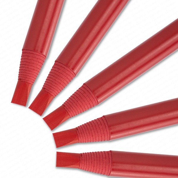 5PCS Peel-Off Hard Brow Pencil –Waterproof Pre-Draw Eyebrow Mapping Pencils