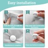 20pcs White Duvet Clips for Comforter Inside, Duvet Pins Set