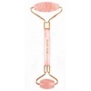 SILKTÁGE Rose Quartz Textured Facial Roller