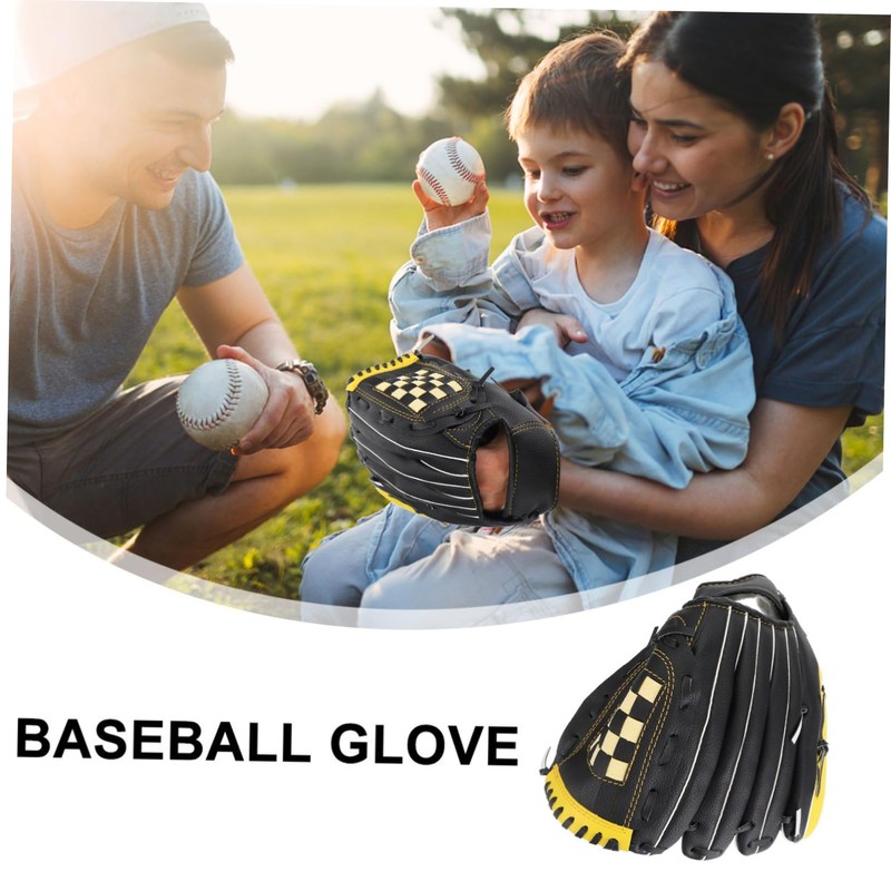 VICASKY Baseball Glove PU Softball Mitt Durable Protective Sports Glove