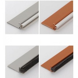 1pc PVC/Mohair 1m Window/Door Frame Gap Sealer Wind Blocker Window Gap Seal/PVC White 1m 2ea