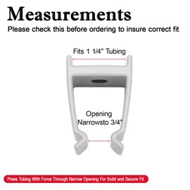 EAORBD ‎Pontoon Top Bimini Clips for Boat Bimini Top Square Bracket, 1-1/4 Inch Square Tube Bimini Boa Parts, - 4 Pack