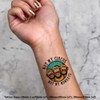 4 x 'Not My Circus Not My Monkeys' Temporary Tattoos