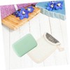 Healvian 4pcs Portable Soap Pouches Exfoliating Mesh Soap Bags for
