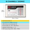 LA2016 USB Logic Analyzer All 16 Channels 200MHz Sampling Rate,