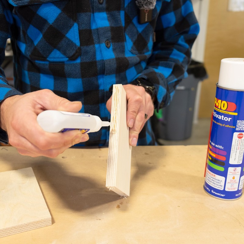 FastCap 2P-10 Super Glue Adhesive 2.25 oz Thick + 12