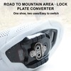 Fleymu Bicycle Cleats Adapter, Compatible with Shimano SPD Plate Adapter