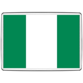 Pixly® Nigeria Flag Fridge Magnet Large Jumbo Size Nigerian Keepsake Country Souvenir Novelty Refrigerator Magnets Gift