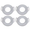 Microwave Cool Plate Spill Proof Microwave Bowl Carrying Tray with