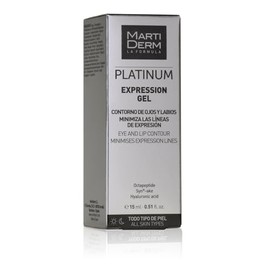 MartiDerm Expression Gel Antiedad Contorno de ojos, labios y entrecejo. Minimiza líneas de expresión efecto bótox-like - 15 ml