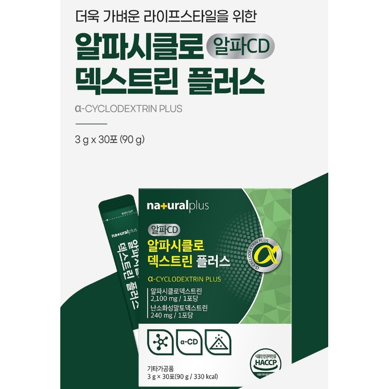 Alpha Cidi efficacy maltodextrin alpha cyclodextrin 3 months / 알파시디