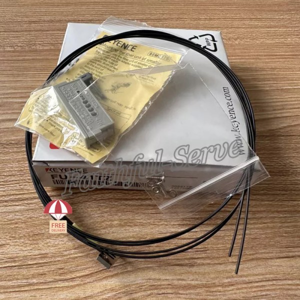 Unbranded Diffuse Reflective Digital Fiber Optic Sensors Unit For Keyence