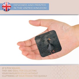 Destination Vinyl ltd Fridge Magnet - Cute Little Duck Bird Animal for Office, Cabinet and Whiteboard, Magnetic Stickers, 44791