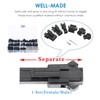 480Pcs JST 2.54mm Pitch 2-Pin 3-Pin 4-Pin Connector Housing Assortment