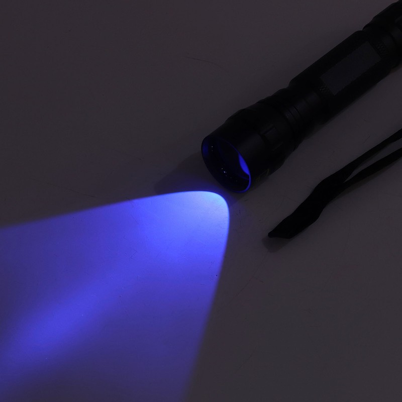 UV Flashlight Curing Light Blacklight 365nm 5W Portable Inspection Tool