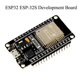 5PCS ESP-WROOM-32 ESP32 ESP-32S Development Board 2.4GHz Dual-Mode WiFi + Bluetooth Dual Cores Microcontroller Processor Integrated with Antenna RF AMP Filter AP STA Compatible with Arduino IDE