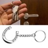 Horseshoe Keychain, Exquisite Snaffle Bit Keychain Horseshoe Shaped Keychain Horse