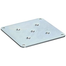 八幡nezi Leg Mounting Hardware 75 mm Square 1 Pcs