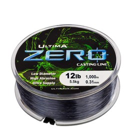 Ultima Power Zero Carp Fishing Line, Mud/Silt, 12