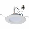 Satco LED Retrofit Downlight with Stepped Baffle, CCT Selectable 2700K/3000K/3500K/4000K/5000K,