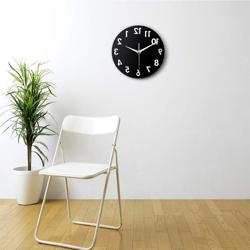 Reloj de pared The Geeky Days Reverse de 30,48 cm