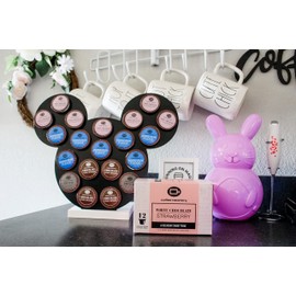 White Chocolate Strawberry Decaf Coffee Pods by Coffee Beanery | 12ct Medium Roast Arbica Coffee