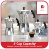 Goodcook Koffe 3-Cup Aluminum Stovetop Moka Pot Espresso Maker