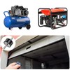 JNNJ 4 pieces rubber buffer vibration isolator brackets, shock absorber