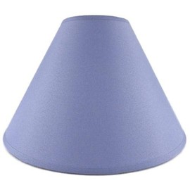 12" Cotton Coolie Pendant Or Table Lampshade in Lilac Colour