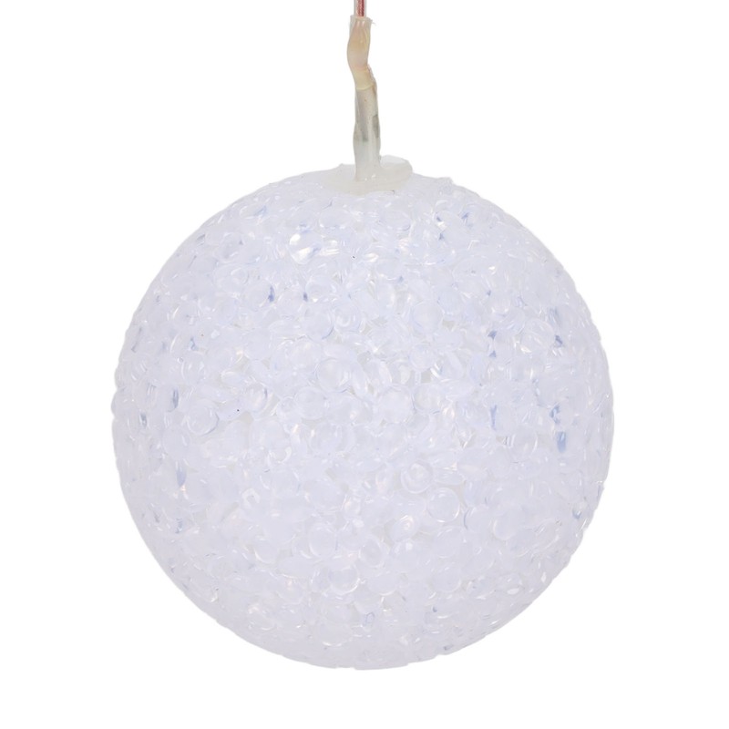 Solar Crystal Ball Wind Chimes Light 100LM IP45 Waterproof Decorative