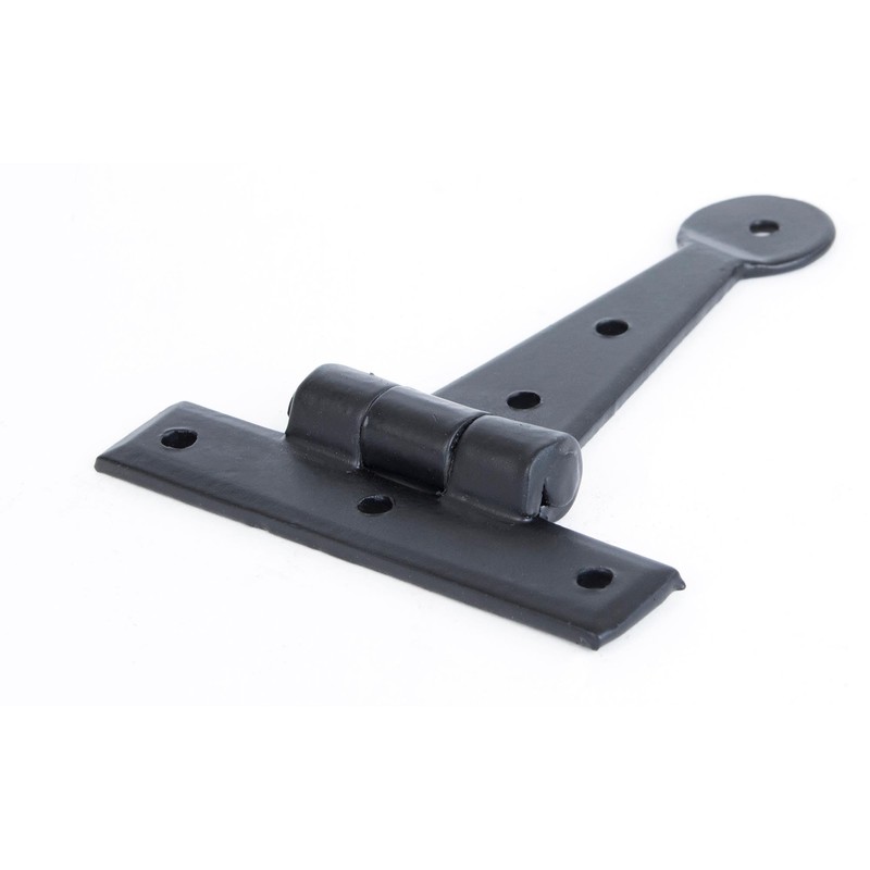 From The Anvil Black 4 Inch Penny End T Hinge