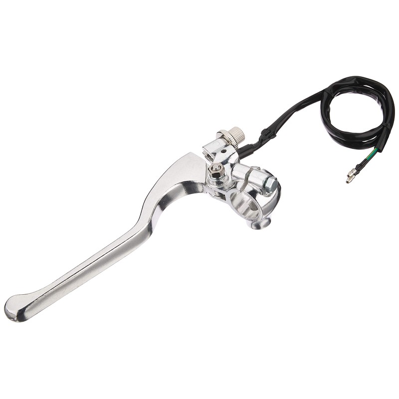 キタコ(KITACO) 右レバー&ホルダーセット(ロング) モンキー(MONKEY)等 ミラーホルダー付 シルバー 525-0701301