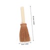 VILLFUL Coconut Bristle Dish Brush Soft Palm Scrubber for Cast