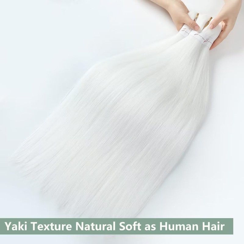 YDDM Pre Stretched Braiding Hair Extensions, 26 Inches, 3 Packs,