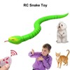 RC Snake Toy Retractable Tongue Swinging Tail Sliding Motion USB