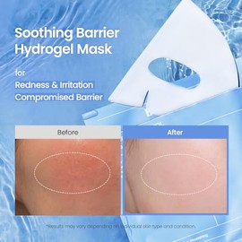 BIODANCE Mascarilla Facial de Hidrogel Hydro Cera-nol Real Deep Mask - Hidratante con Ácido Hialurónico, Pantenol y Ceramida para Piel Sensible 4 Piezas