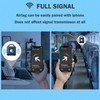 IPX8 Waterproof AirTag Holder, Shukbeta 1-Pack AirTag Keychain Holder case,