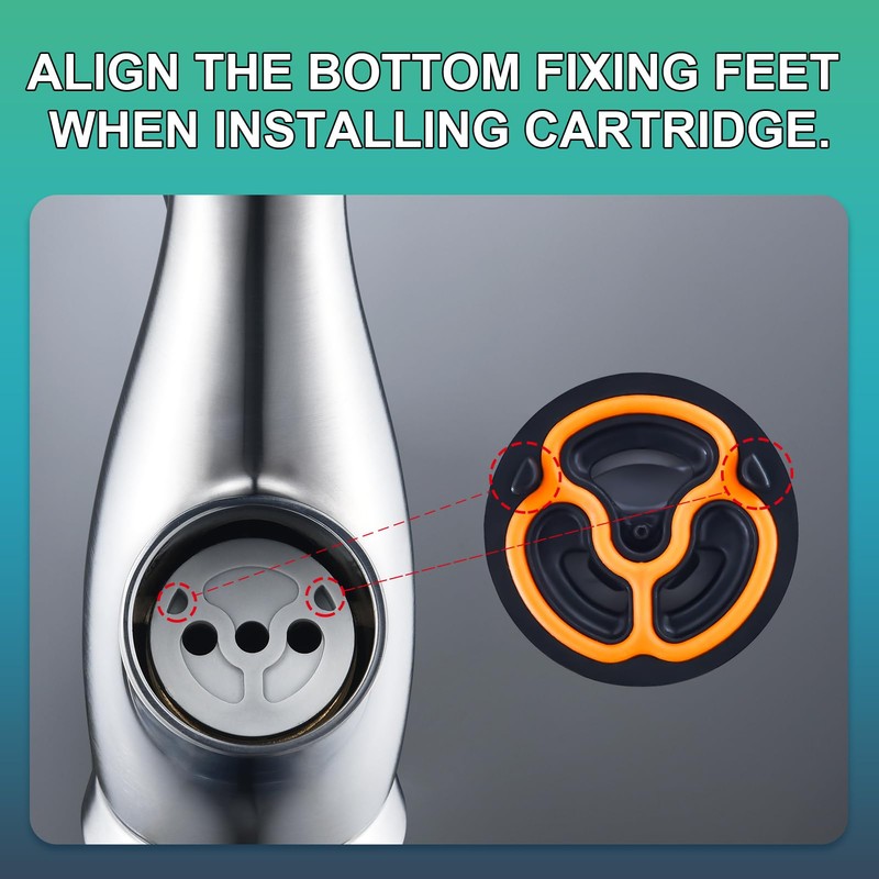 RP50587 Cartridge Compatible with Delta Single Handle Kitchen and Lavatory