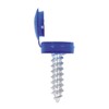Sealey Npbu50 Number Plate Screw & Flip Cap ?4.2 X
