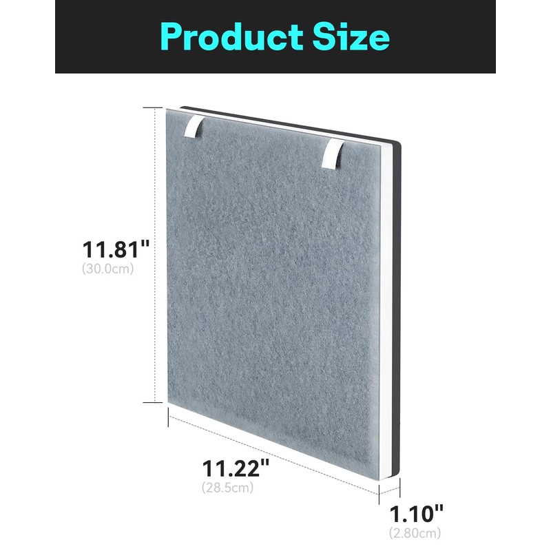 Leemone Vital 100 Replacement Filter Compatible with LEVOIT Vital100 Air