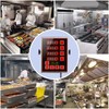 Li Bai 4 Channels Commercial Kitchen Timer Restaurant Timers Multi-Function