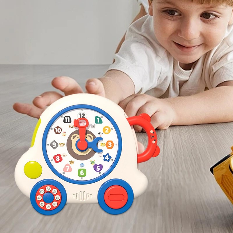 Learning Clock for Kids - Funny Clock Learning Machine -