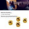 4Pcs Guitar Knob Metal Volume Tone Dome Control Knob Musical