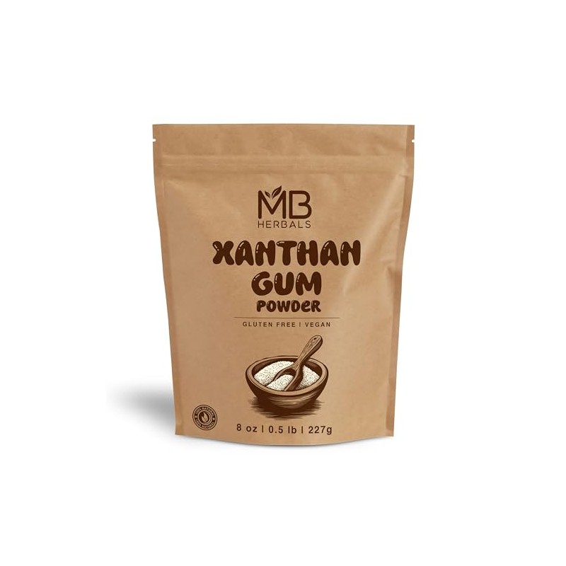 MB Herbals Xanthan Gum 8oz (1/2 lb | 227g) |
