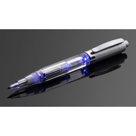 Penlight Pen Light EN71 3 en 62471: 2008 Standard Certified with LED Light for night Writers Writing in the Dark (Pack of 3) by noTrash2003 ®, blue