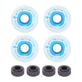 78A 60x45mm HighElastic Skateboard Flash Wheel PU Filling for Longboard Cruiser Board(Sky Blue )