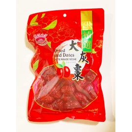 Premium Dried With Seed Red Dates, 400g, 2-Pack,